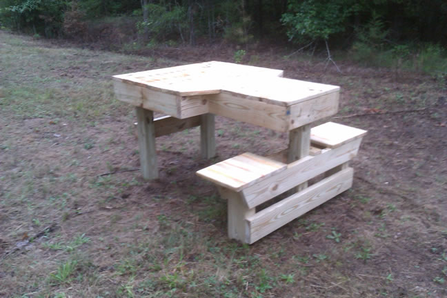 Homemade Shooting Bench